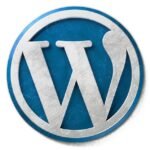Logo WordPress. Wat is wordpress
